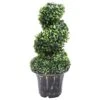 VIDAXL Plante De Buis Artificiel En Spirale Avec Pot Vert 59 Cm 2 VIDAXL Plante De Buis Artificiel En Spirale Avec Pot Vert 59 Cm -Grasses Fleurs Soldes Boutique 0ec1c401fd720399