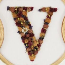 Fleurs Séchées Suspension Murale 86x2x33cm -Grasses Fleurs Soldes Boutique 1922fddbf0dd7446