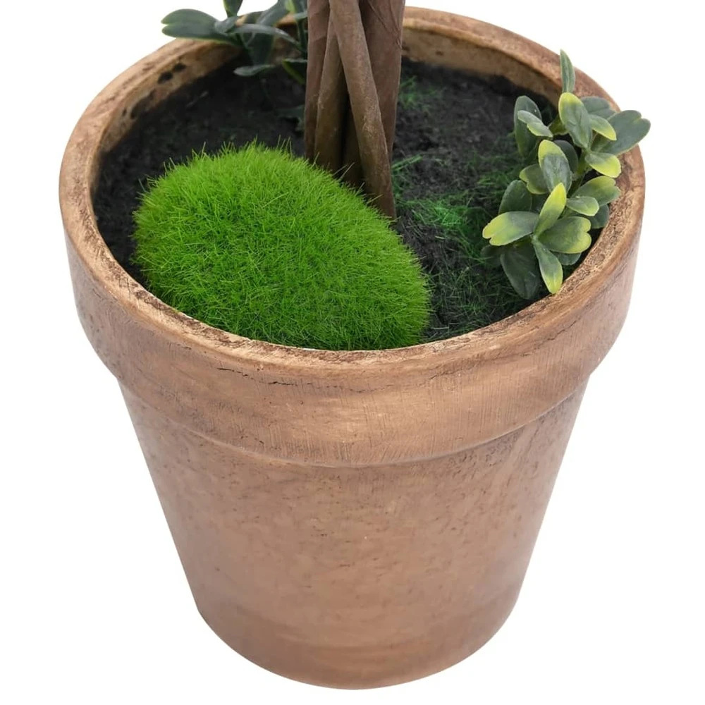 VIDAXL Plantes De Buis Artificiel 2 Pcs Avec Pots Boule Vert 56 Cm 6 VIDAXL Plantes De Buis Artificiel 2 Pcs Avec Pots Boule Vert 56 Cm – Image 4