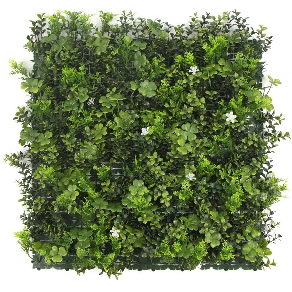 Mur Végétal Artificiel Oxalis - 1m X 1m 3 Mur Végétal Artificiel Oxalis - 1m X 1m