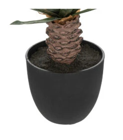 ATMOSPHERA Plante Artificielle Palmier En Pot H 52 Cm -Grasses Fleurs Soldes Boutique 63eb35d3655c21.88613580