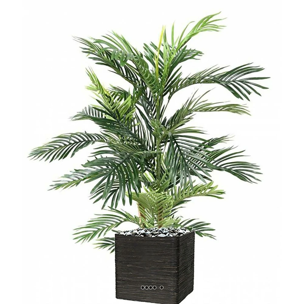 Joli Palmier Areca Artificiel En Pot Multitroncs H 120 Cm Vert - Choisissez Votr 3 Joli Palmier Areca Artificiel En Pot Multitroncs H 120 Cm Vert - Choisissez Votr – Image 2