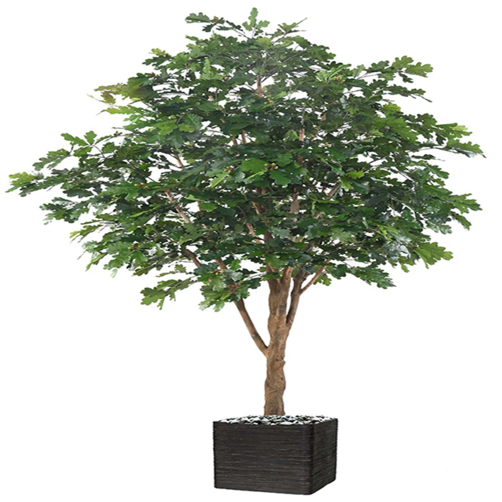 Grand Chêne Artificiel Haute Qualité H 280 Cm L 180 Cm Vert 3 Grand Chêne Artificiel Haute Qualité H 280 Cm L 180 Cm Vert