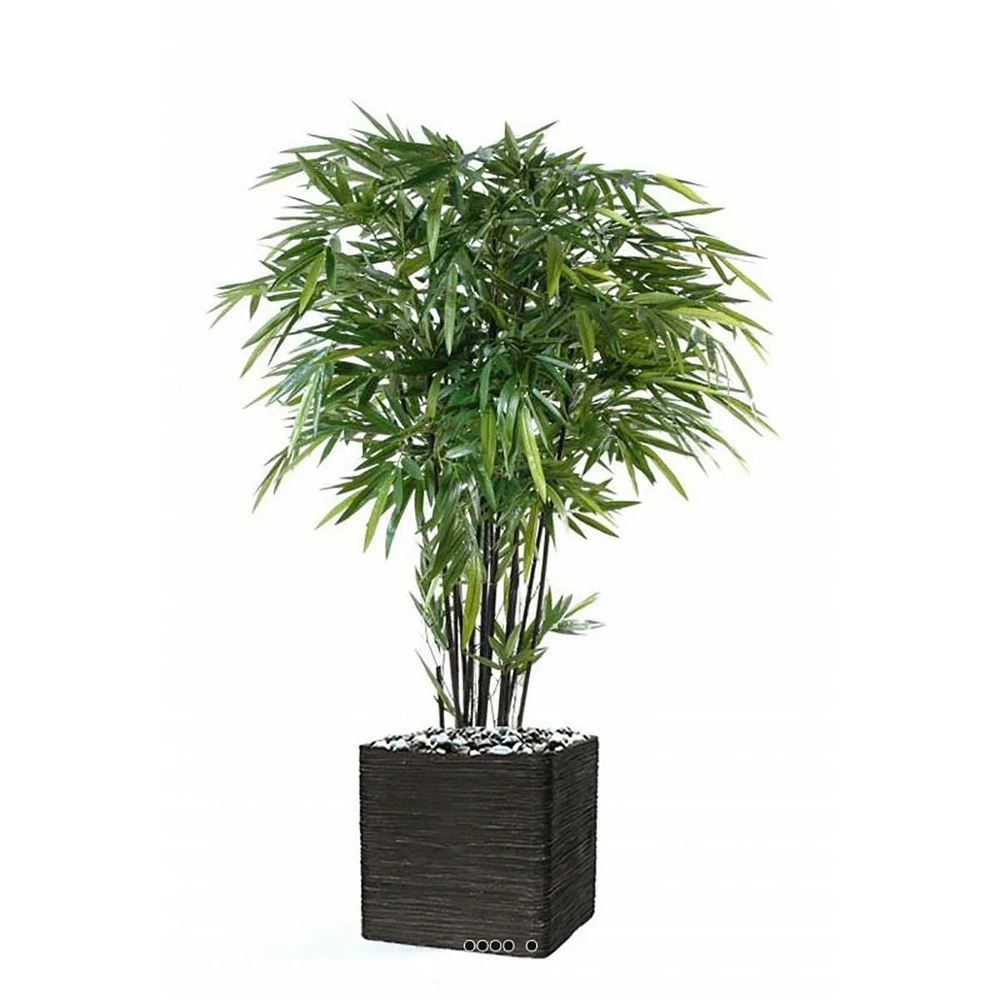 Bambou Artificiel à Cannes Noires Effet Zen H 150 Cm - Choisissez Votre Hauteur: 4 Bambou Artificiel à Cannes Noires Effet Zen H 150 Cm - Choisissez Votre Hauteur: – Image 2