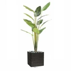 Palmier Arbre Du Voyageur Artificiel H 220 Cm En Pot 14 Feuilles -Grasses Fleurs Soldes Boutique 63fa513f582de7.95859093