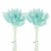 12 Tiges De Lagurus Séchés Turquoise - 45 Cm -Grasses Fleurs Soldes Boutique 64258475df46a1.94234429