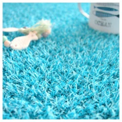 Gazon Synthétique Happy Party - Couleur Bleu - Classé Feu - 20mm - 1m X 4m -Grasses Fleurs Soldes Boutique 645ce201acc077.16053483