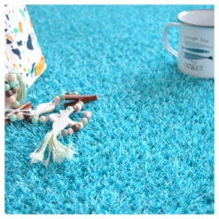 Gazon Synthétique Happy Party - Couleur Bleu - Classé Feu - 20mm - 2m X 2m -Grasses Fleurs Soldes Boutique 645cec68afa5c8.81587630