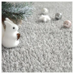 Gazon Synthétique Happy Party - Couleur Gris Clair - Classé Feu - 20mm - 1m X 8m