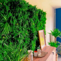Mur Végétal Artificiel Fougère Dense Prix/m² -Grasses Fleurs Soldes Boutique 646fa622a2f0f1.08571637