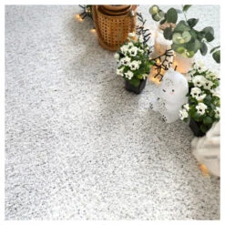 Gazon Synthétique Peps Rainuré - Couleur Blanc - 20mm - 2 X 4m