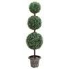 VIDAXL Plante De Buis Artificiel Avec Pot Forme De Boule Vert 118 Cm 2 VIDAXL Plante De Buis Artificiel Avec Pot Forme De Boule Vert 118 Cm -Grasses Fleurs Soldes Boutique 6a5fc150f9e41255