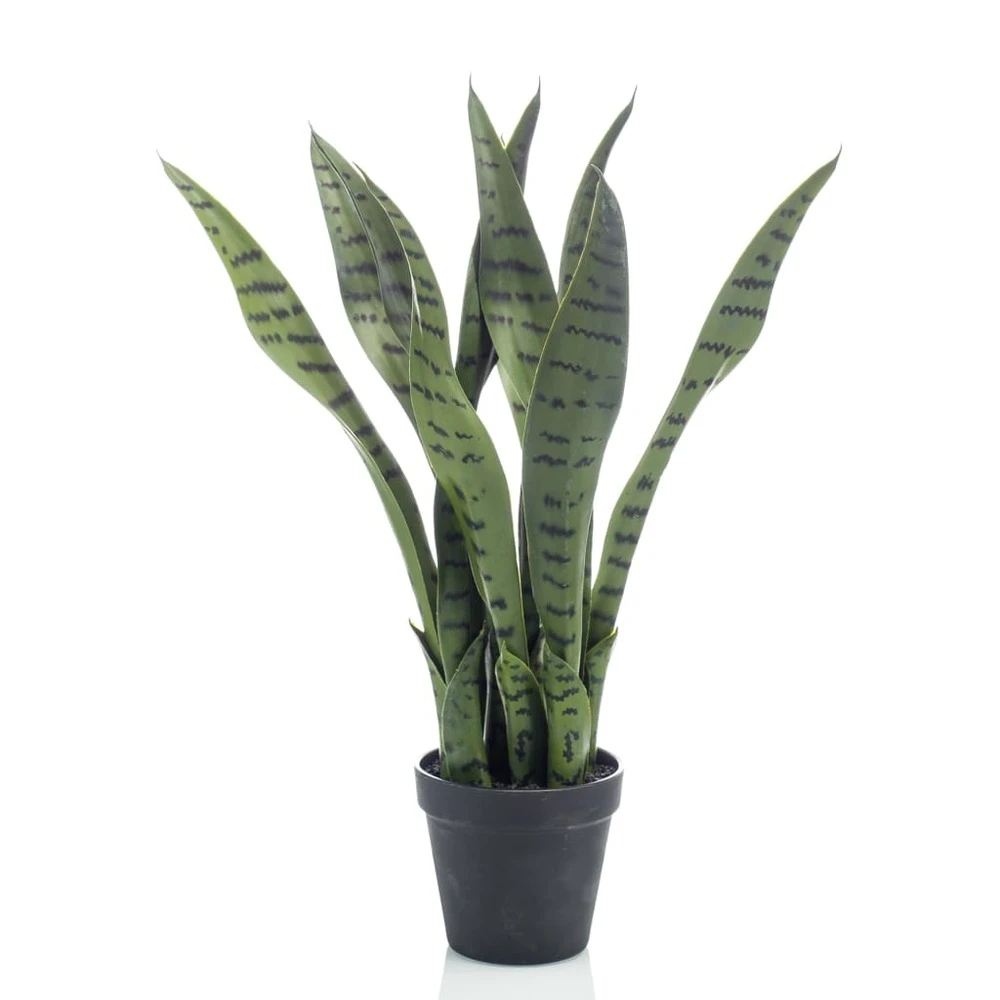 Emerald Plante Artificielle Sansevieria 55 Cm En Pot 4 Emerald Plante Artificielle Sansevieria 55 Cm En Pot – Image 2