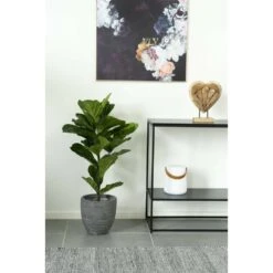 Arbre Fiddle Leaf Plante Artificielle 100 Cm -Grasses Fleurs Soldes Boutique d2d7fe2af1686bed