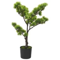 VIDAXL Bonsaï De Pin Artificiel Avec Pot 60 Cm Vert 11 VIDAXL Bonsaï De Pin Artificiel Avec Pot 60 Cm Vert -Grasses Fleurs Soldes Boutique d50a9b2770e98d2f