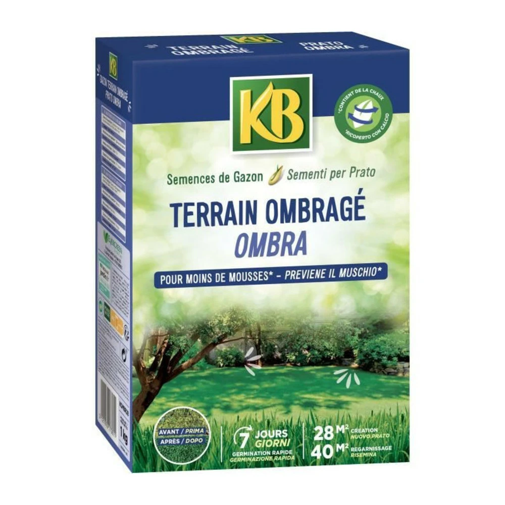 - Semences Gazon - Terrain Ombragé 28m² 3 - Semences Gazon - Terrain Ombragé 28m²